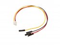 Kabel voor Crowtail 4 pins naar female dupont TTL 20cm